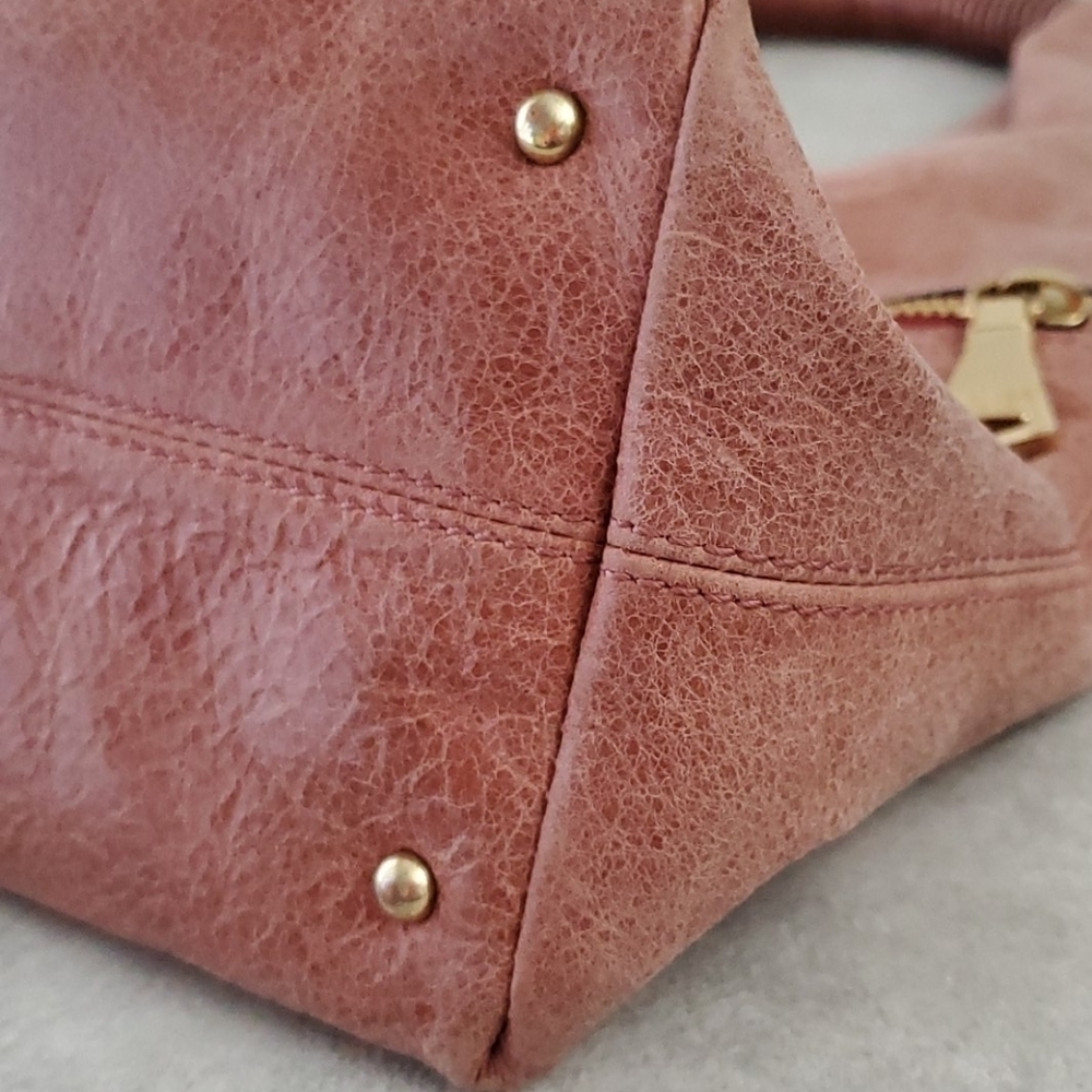 Aimee Kestenberg Hobo Bag Leather Light Rust Gia - Picture 10 of 16